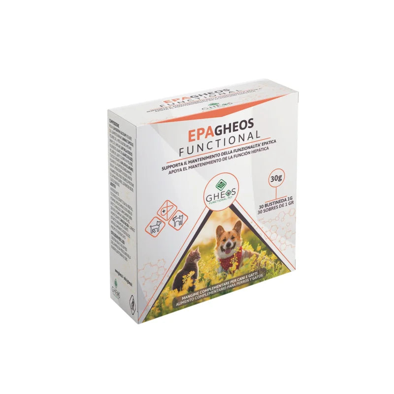 EPAGHEOS FUNCTIONAL 30 bustine - Supporto mantenimento della funzionalità epatica