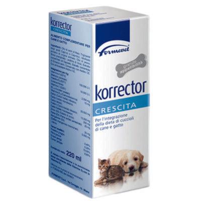 KORRECTOR CRESCITA (220 ml) – Integratore per cuccioli di cane e gatto - Sarda Zootecnica