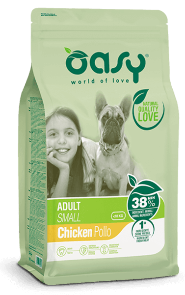 OASY DRY DOG ADULT SMALL POLLO - Alimento completo  per cani di taglia piccola - Sarda Zootecnica