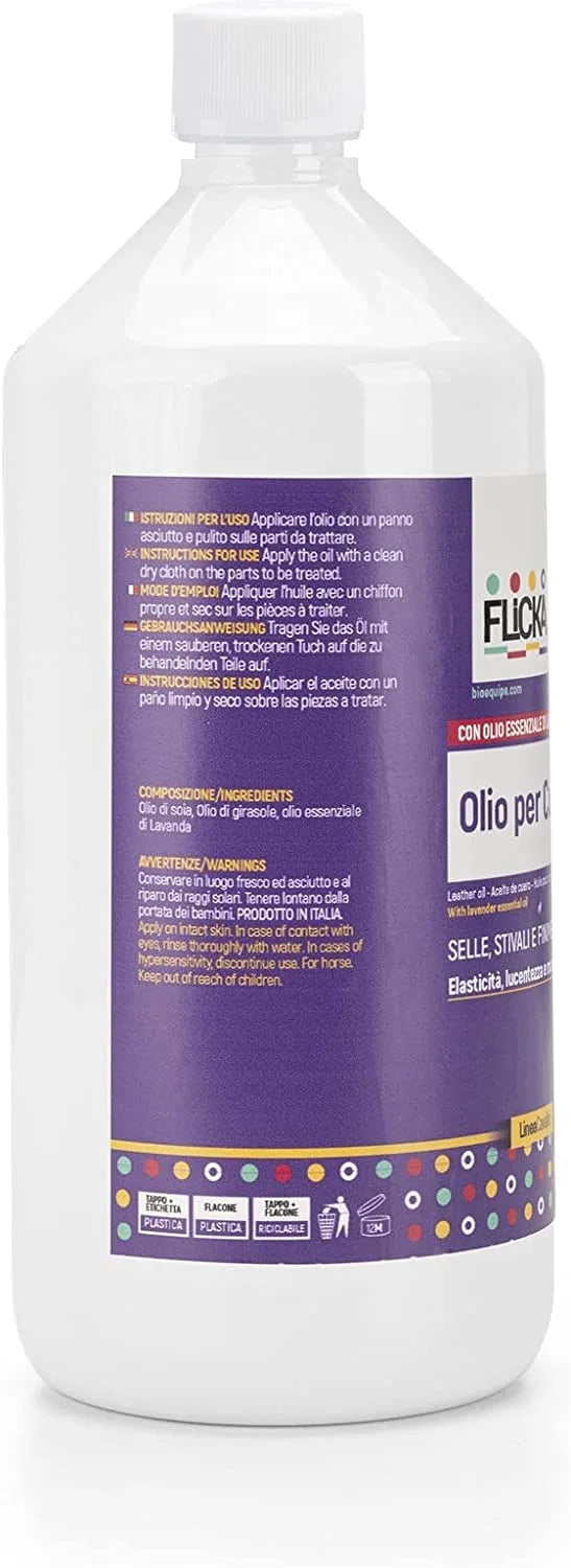istruzioni olio per cuoio di stivali e selle