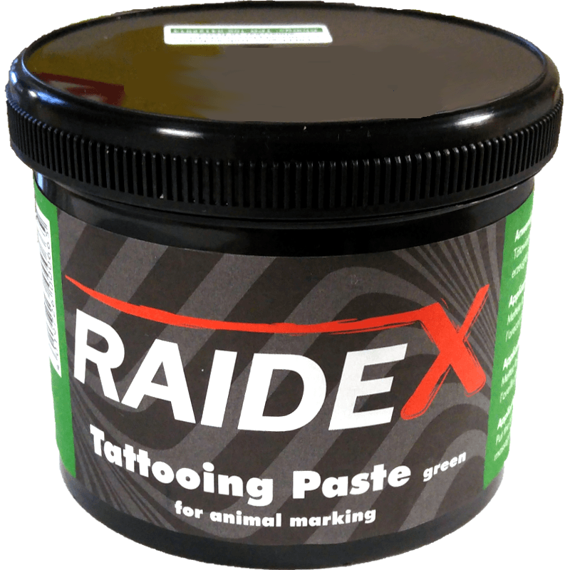 RAIDEX PASTA TATUAGGIO 600 gr – Identificatore per animali - Sarda Zootecnica