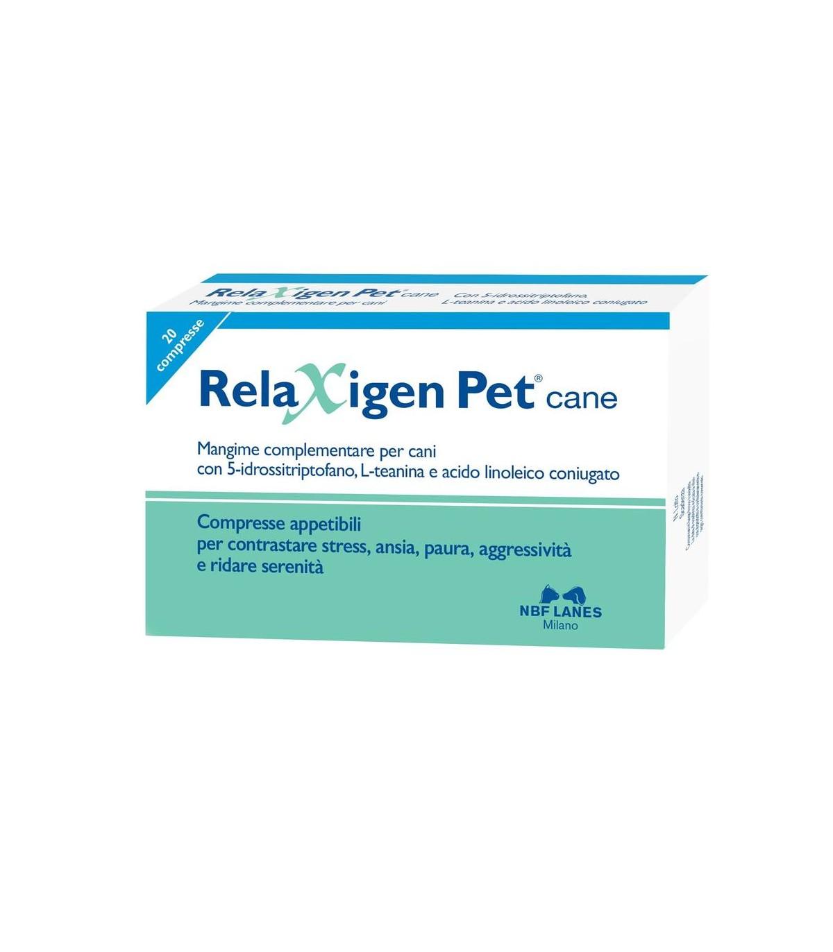 RELAXIGEN PET CANE (20 cpr) – Contro stress, ansia e paura - Sarda Zootecnica