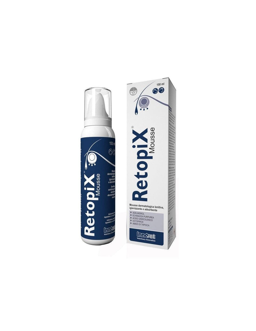 RETOPIX MOUSSE 150ml - Normalizza le aree cutanee - Sarda Zootecnica