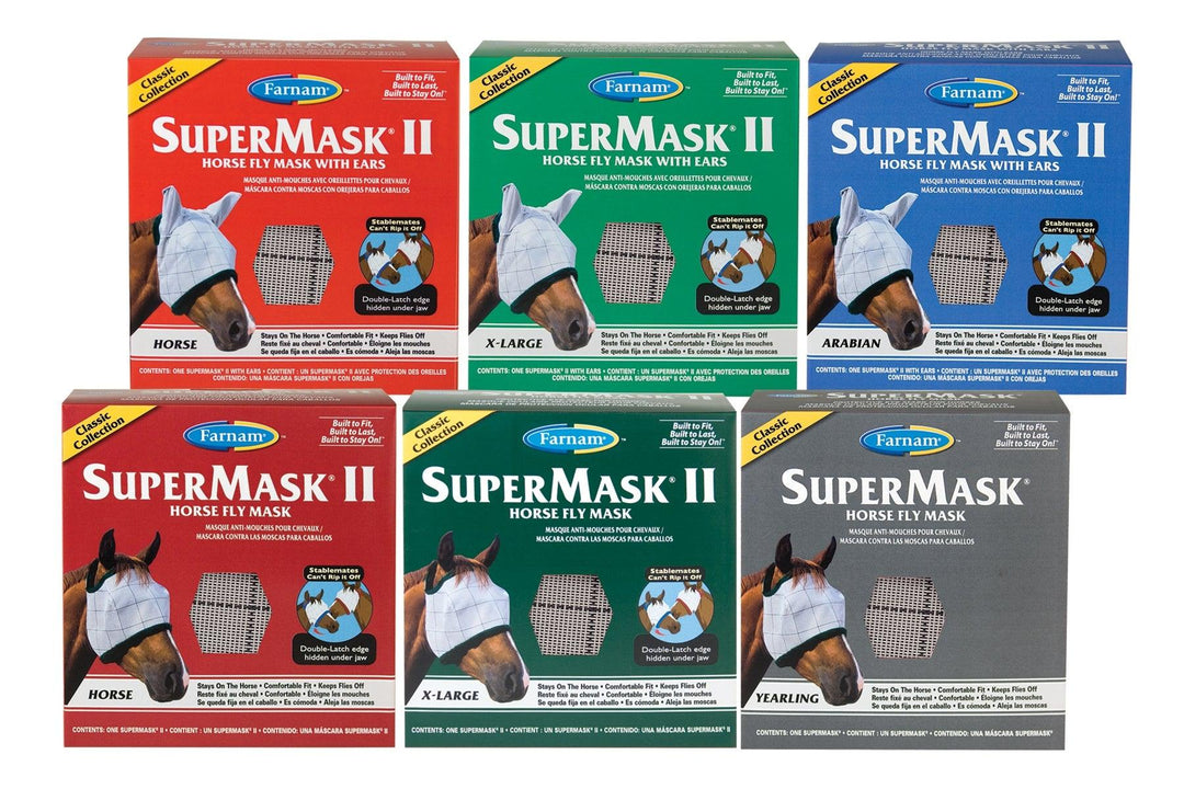 MASCHERA PER CAVALLI - Protezione contro mosche - Sarda Zootecnica